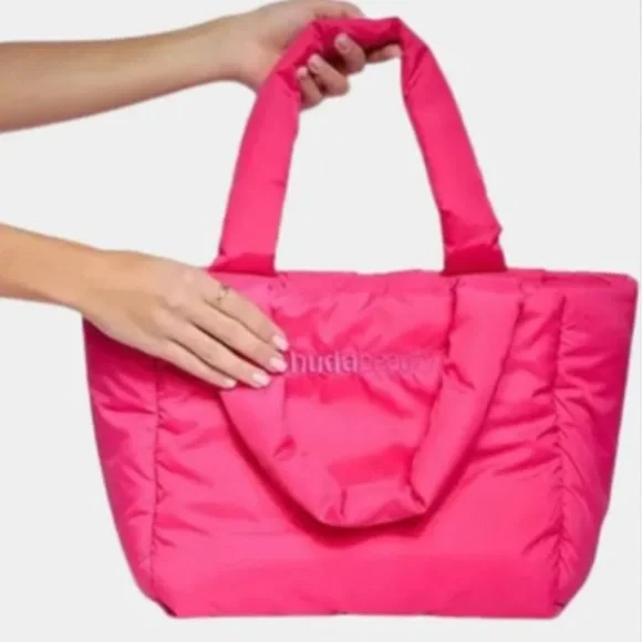 NEW✅HudaBeauty Pink Tote Bag
